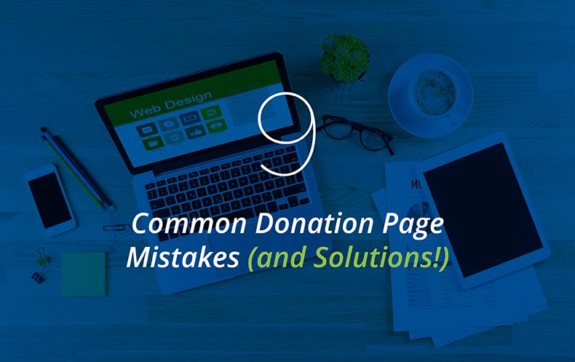 9 common donation page mistakes and solutions
