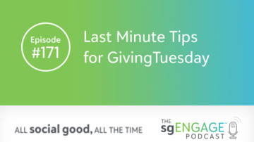 GivingTuesday 2020 tips for social good organizations