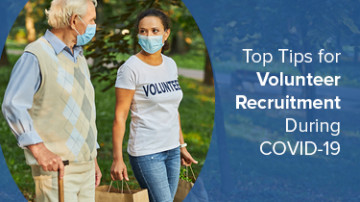 Recruiting nonprofit volunteers and coronavirus