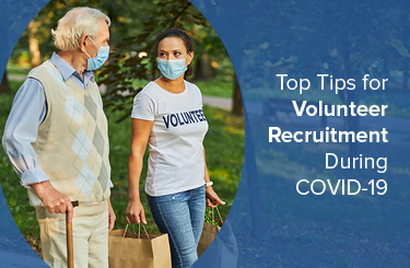 Recruiting nonprofit volunteers and coronavirus